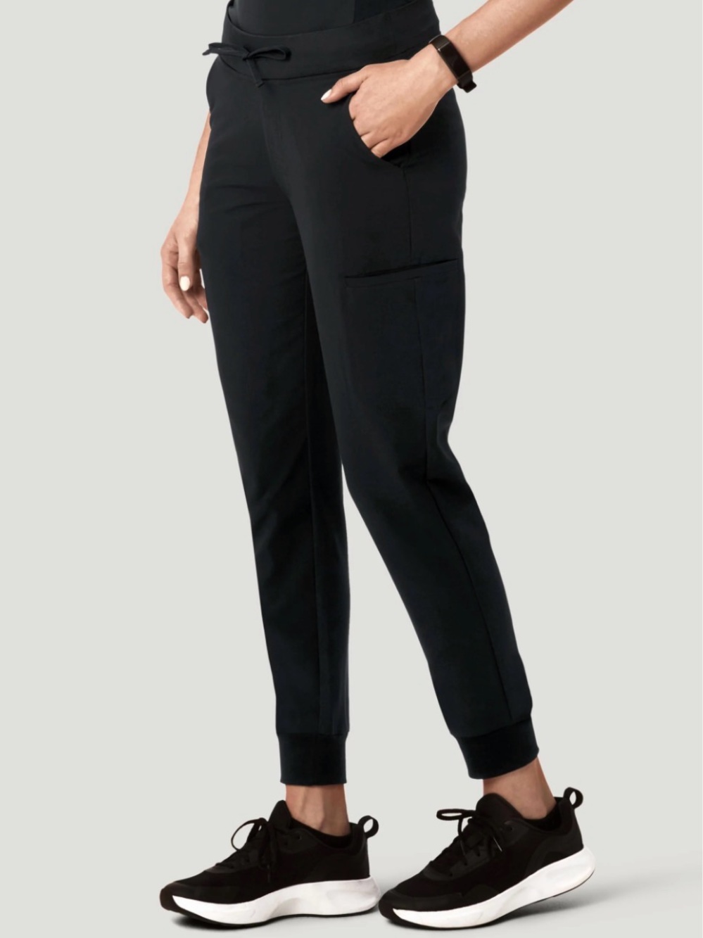 Mandala Women’s Black Scrub Joggers